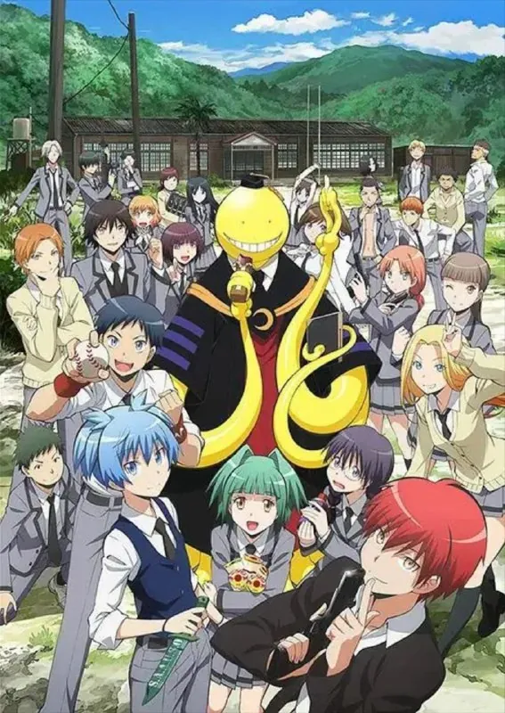 暗杀教室1-2季+剧场版1080P中字外挂字幕